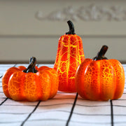 Pumpkin LED Candle By Luminext