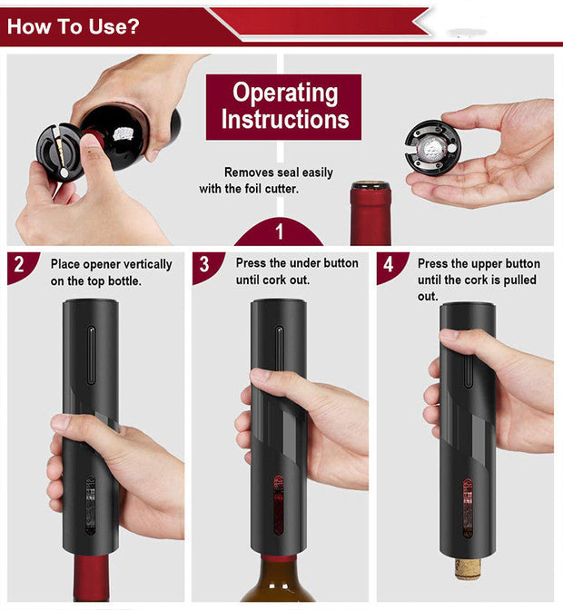 Electric Wine Opener By Luminext