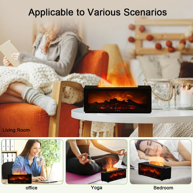 Aromatherapy Flame Machine By Luminext