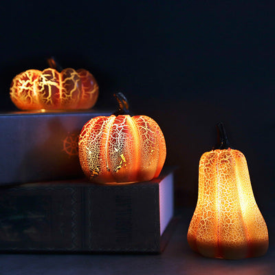 Pumpkin LED Candle By Luminext
