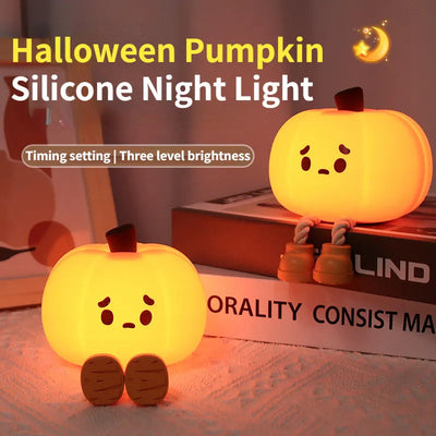 Halloween Pumpkin Night Light By Luminext