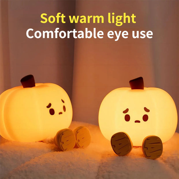 Halloween Pumpkin Night Light By Luminext
